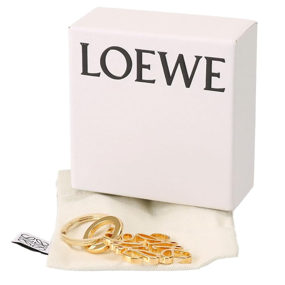 LOEWE ロエベ　アナグラムキーリング ゴールド Amazon.co.jp: [ロエベ] キーホルダー キーリング レディース